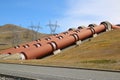 Hydro power station near Twizel New Zealand Royalty Free Stock Photo